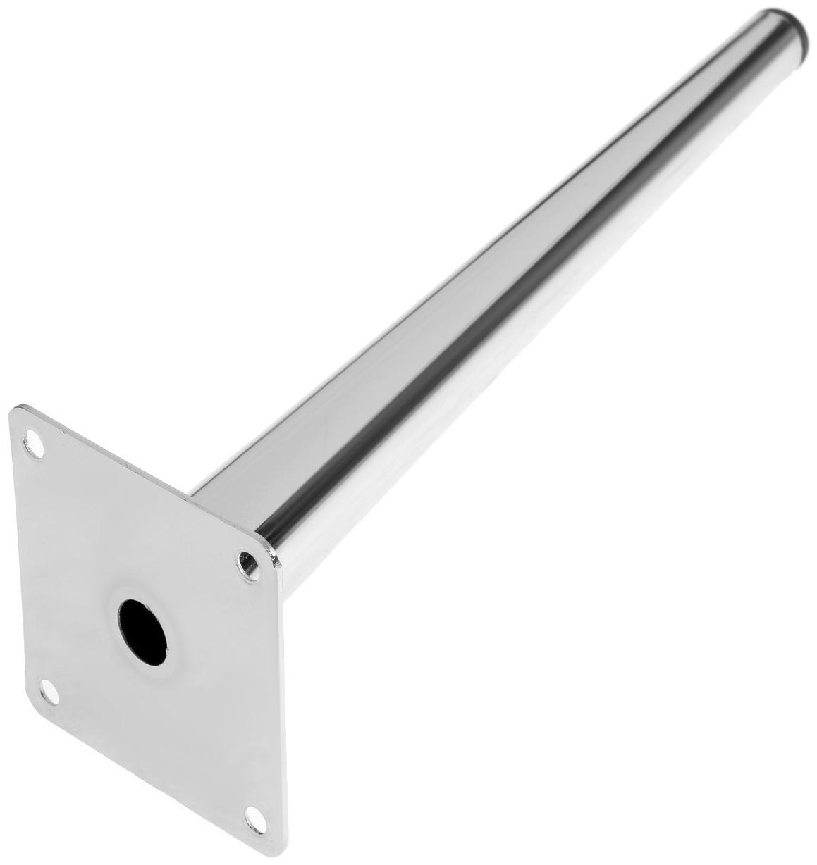 Опора мебельная CAPPIO OP07,h=300мм,толщ площ 1,8,  цвет хром