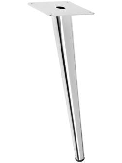 Опора мебельная CAPPIO OP07,h=300мм,толщ площ 1,8,  цвет хром