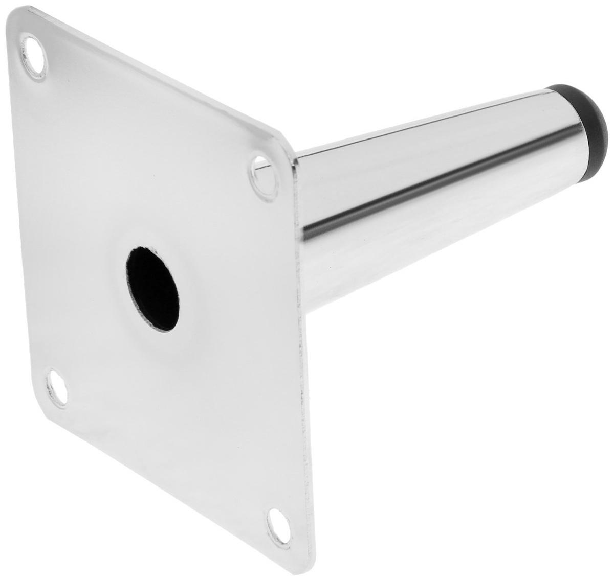 Опора мебельная CAPPIO OP08,h=100мм,толщ площ 1,8,  цвет хром