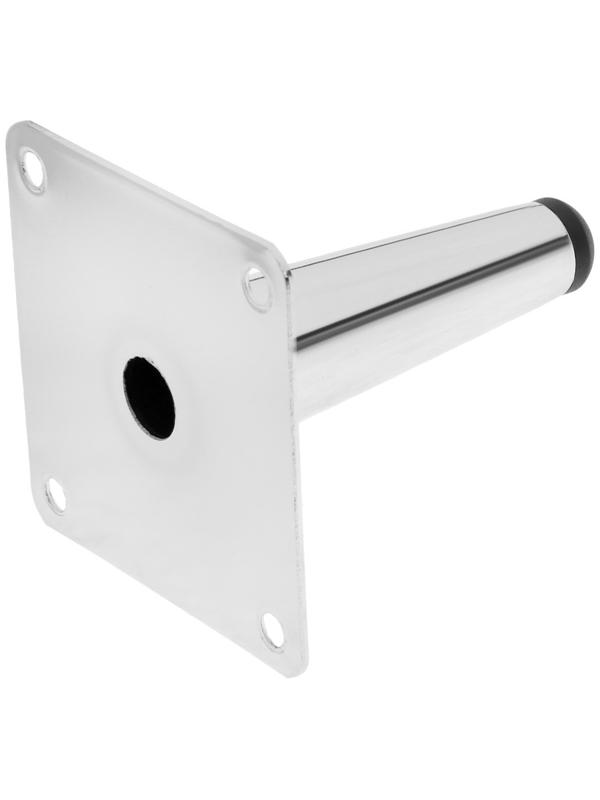 Опора мебельная CAPPIO OP08,h=100мм,толщ площ 1,8,  цвет хром