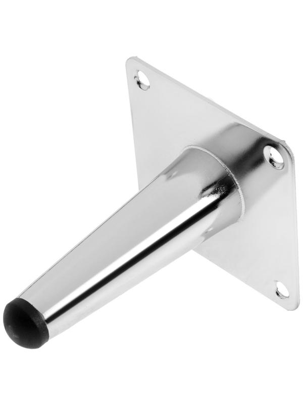 Опора мебельная CAPPIO OP08,h=100мм,толщ площ 1,8,  цвет хром