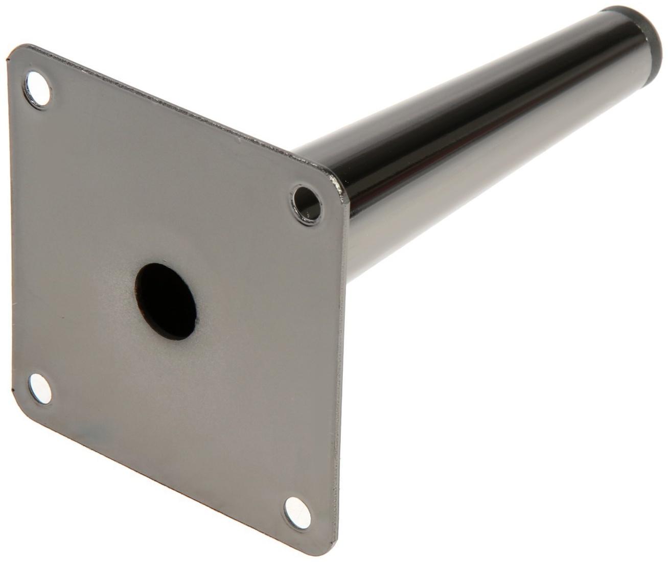 Опора мебельная CAPPIO OP08,h=150мм,толщ площ 1,8,  цвет глянцевый черный