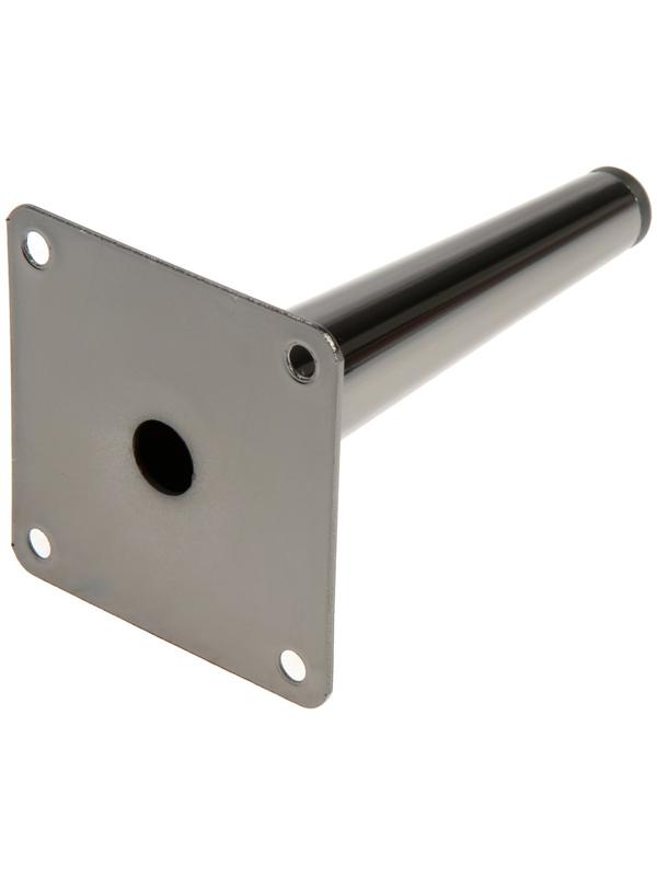 Опора мебельная CAPPIO OP08,h=150мм,толщ площ 1,8,  цвет глянцевый черный