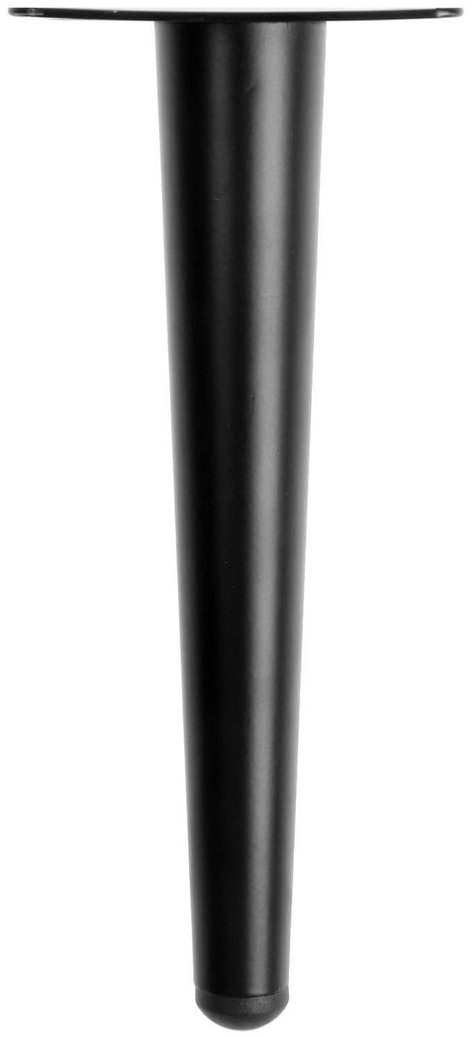 Опора мебельная CAPPIO OP08,h=200 мм,толщ площ 1,8,  цвет матовый черный