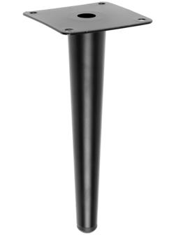 Опора мебельная CAPPIO OP08,h=200 мм,толщ площ 1,8,  цвет матовый черный