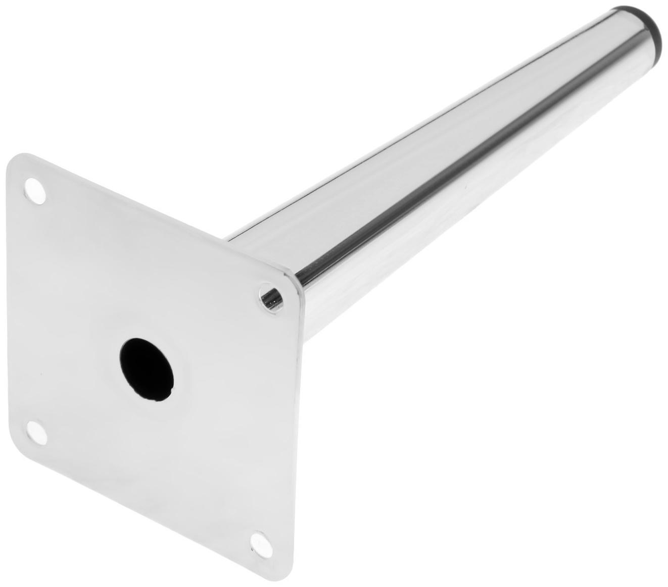 Опора мебельная CAPPIO OP08,h=200 мм,толщ площ 1,8,  цвет  хром