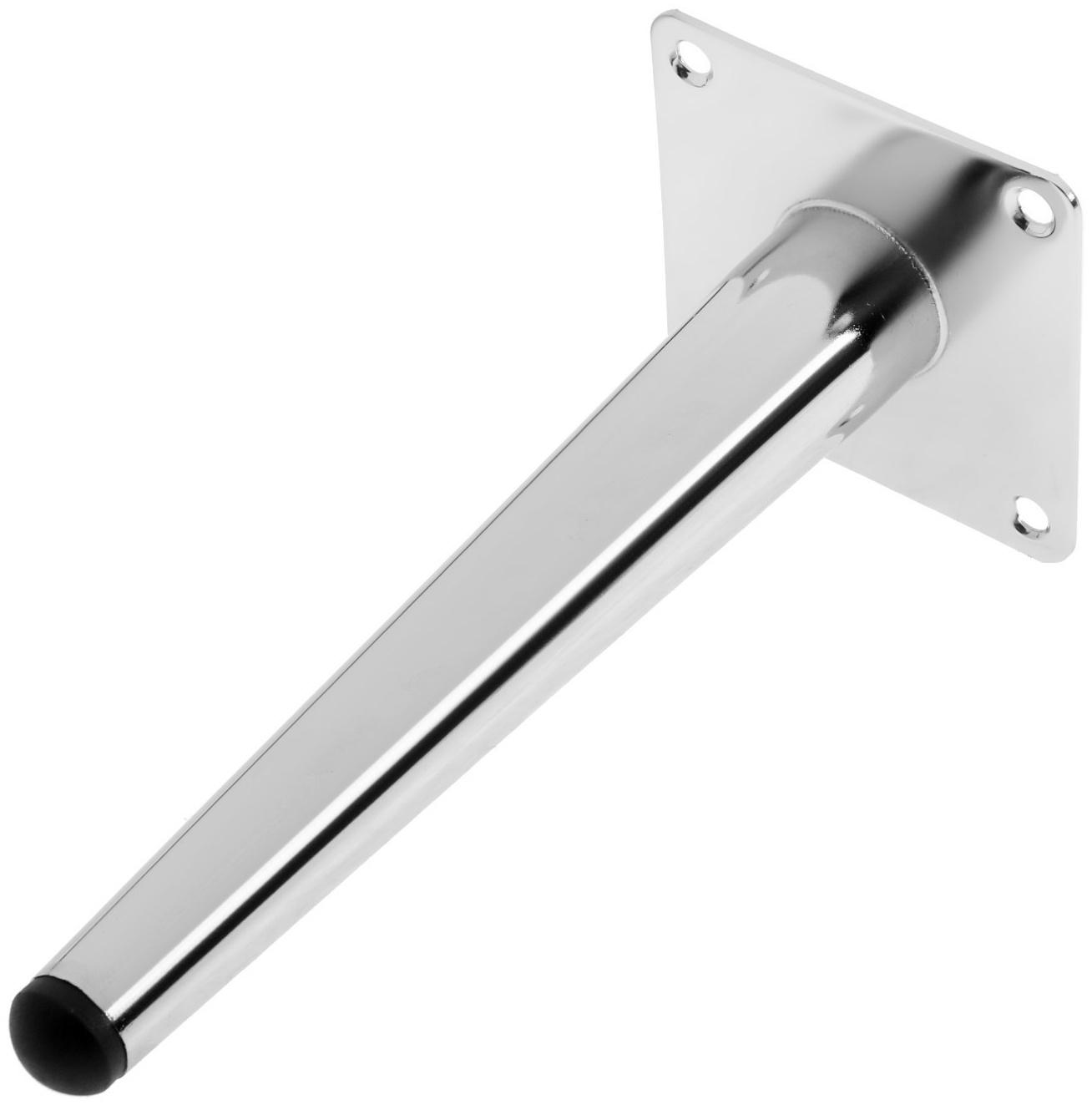 Опора мебельная CAPPIO OP08,h=200 мм,толщ площ 1,8,  цвет  хром