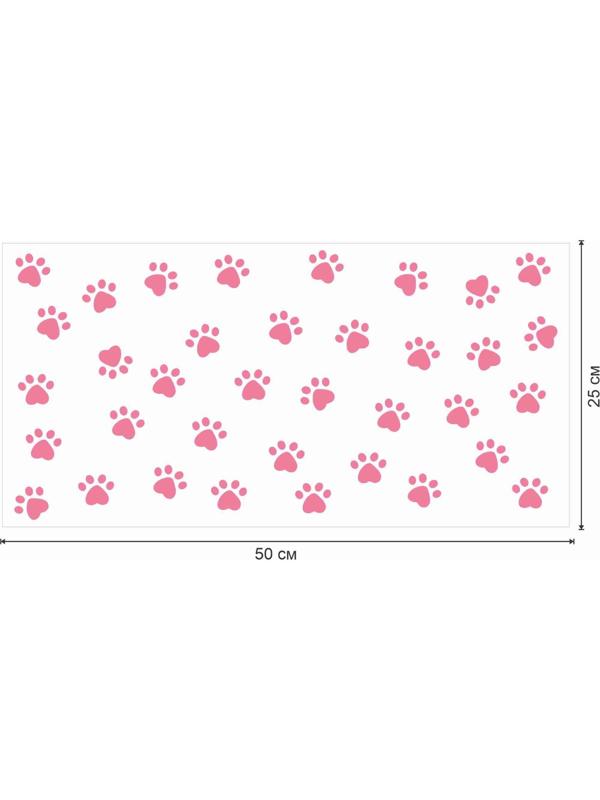 Защитная самоклеящаяся пленка на месте кормления/туалета питомца 