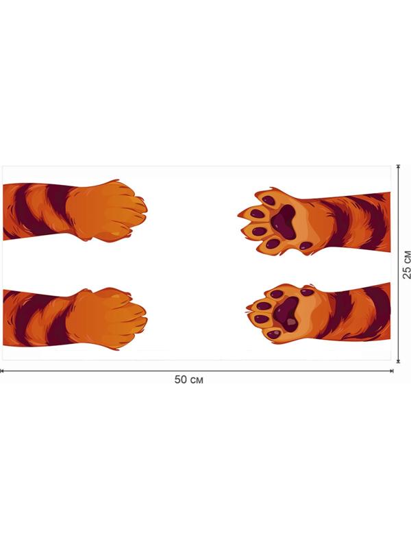 Защитная самоклеящаяся пленка на месте кормления/туалета питомца 