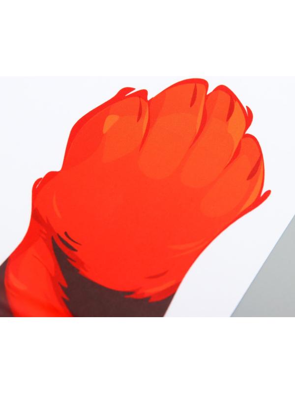 Защитная самоклеящаяся пленка на месте кормления/туалета питомца 