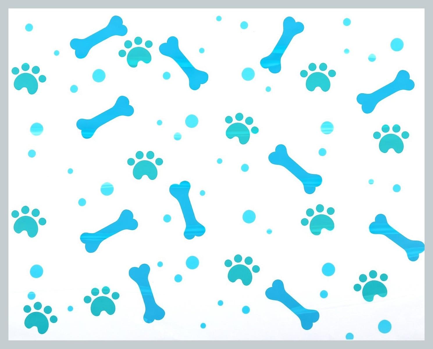 Защитная самоклеящаяся пленка на месте кормления/туалета питомца 