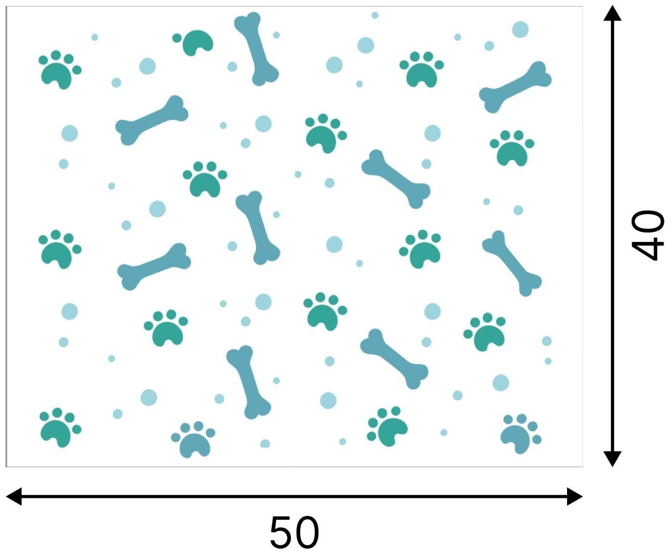 Защитная самоклеящаяся пленка на месте кормления/туалета питомца 