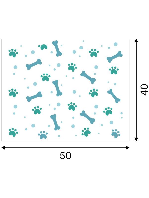 Защитная самоклеящаяся пленка на месте кормления/туалета питомца 