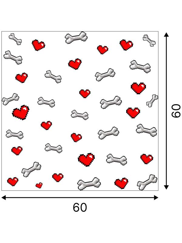 Защитная самоклеящаяся пленка на месте кормления/туалета питомца 