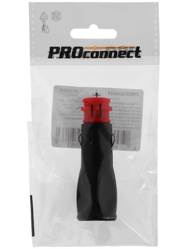 Штекер в прикуриватель PROconnect с предохранителем под винт