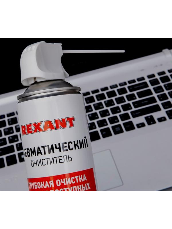 Пневматический очиститель Rexant, сжатый воздух, DUST OFF, 1000 мл, аэрозоль