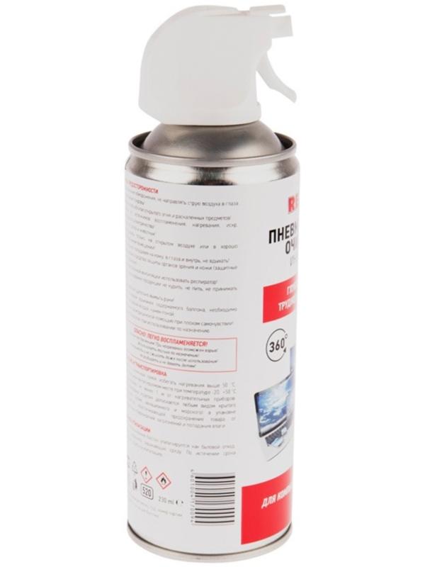 Пневматический очиститель Rexant, сжатый воздух, DUST OFF, 520 мл, аэрозоль