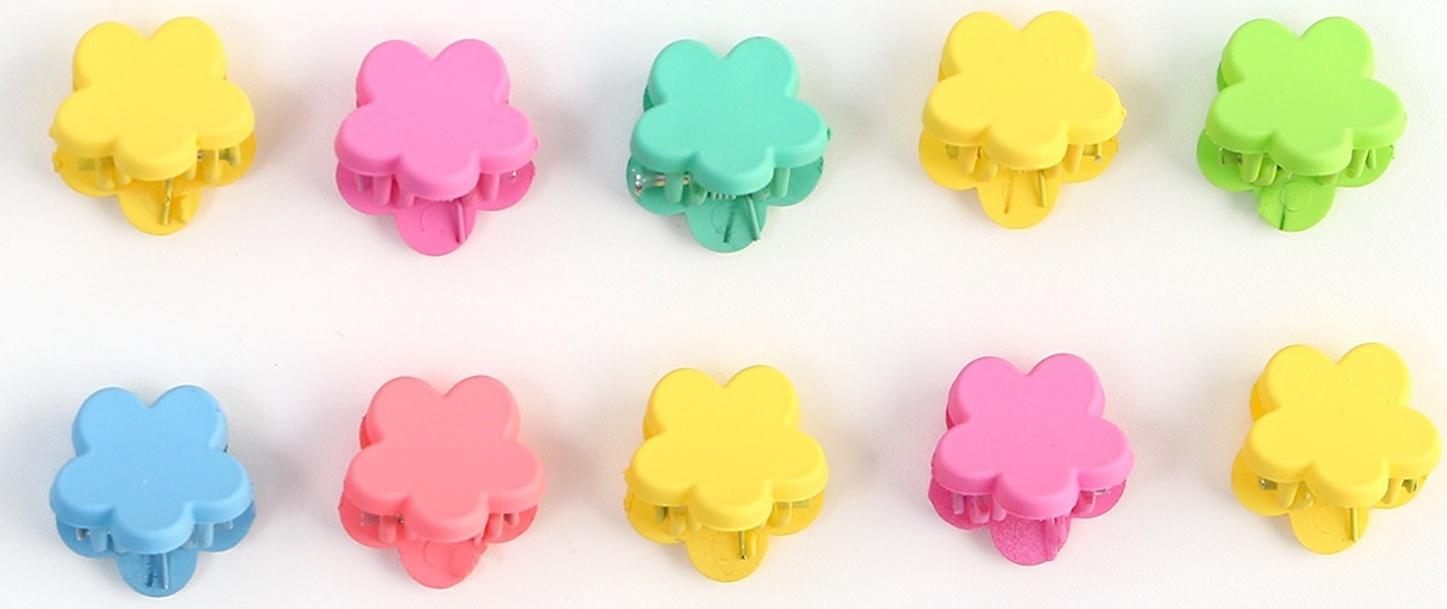 Набор заколка для волос и крабики 10 шт. «Праздник»