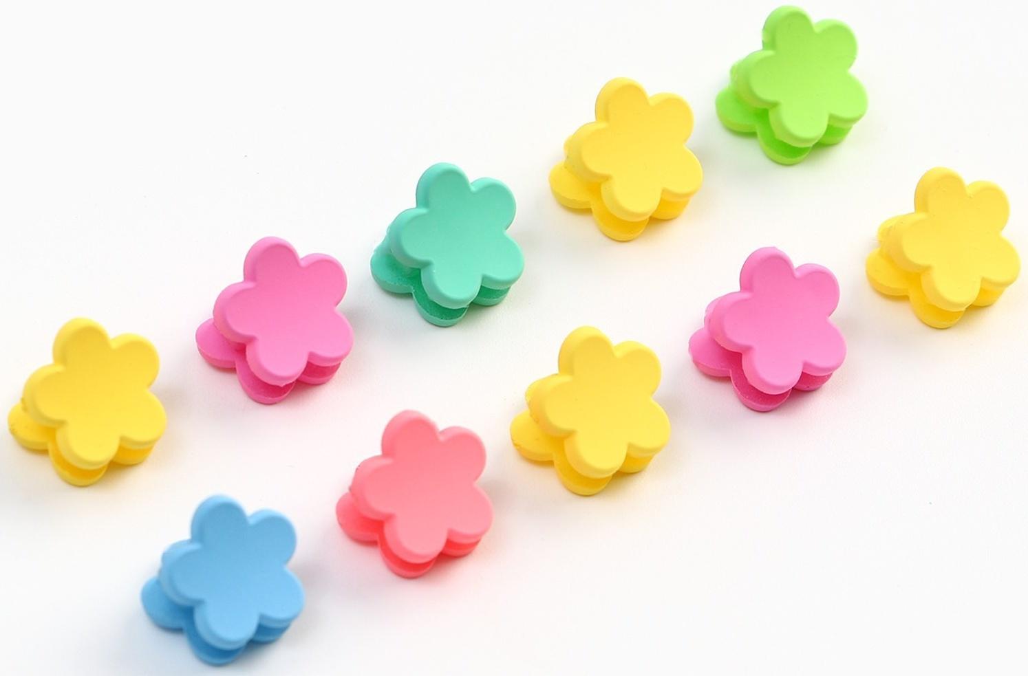 Набор заколка для волос и крабики 10 шт. «Праздник»