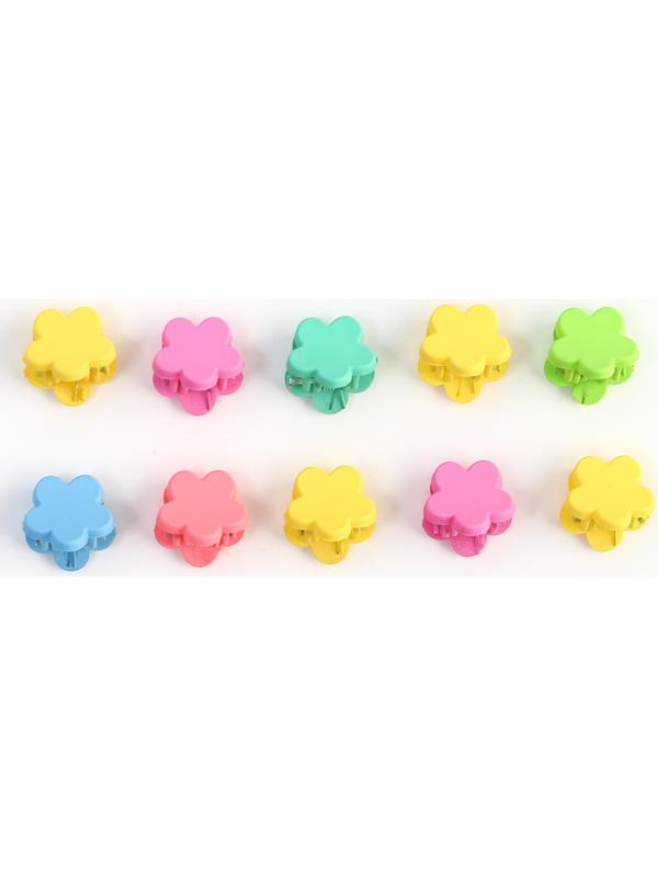 Набор заколка для волос и крабики 10 шт. «Праздник»