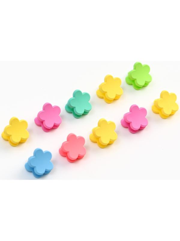 Набор заколка для волос и крабики 10 шт. «Праздник»