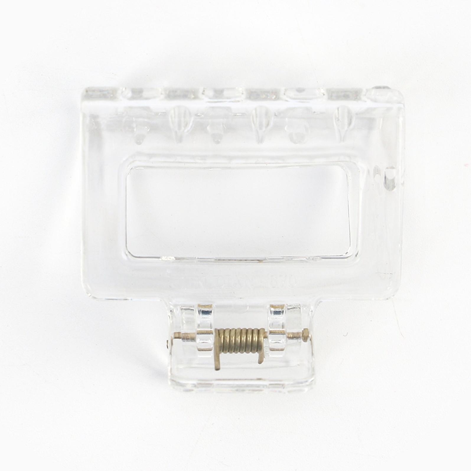 Краб для волос на открытке 