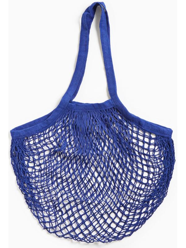 Авоська, 35 х 38 см, ручка 25 см, фиолетовая