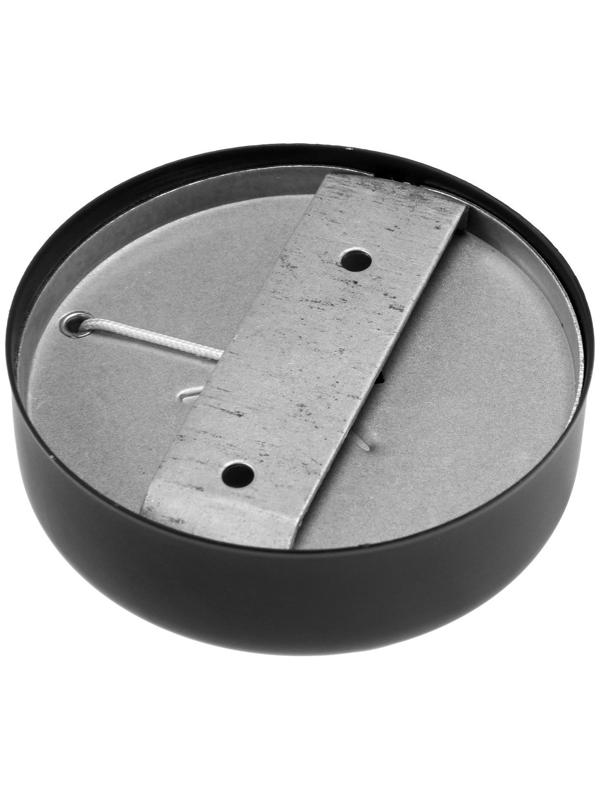 Настенная сушилка для белья ТУНДРА, нейлоновый вытяжной трос 2.8 м. до 3 кг, цвет черный