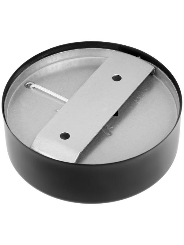 Настенная сушилка для белья ТУНДРА, нейлоновый вытяжной трос 2.8 м. до 3 кг, цвет черный