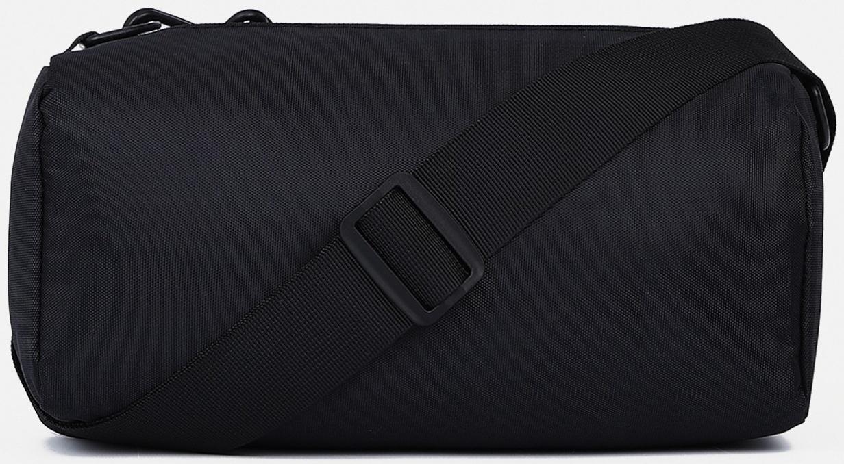 Сумка спортивная на молнии, цвет чёрный