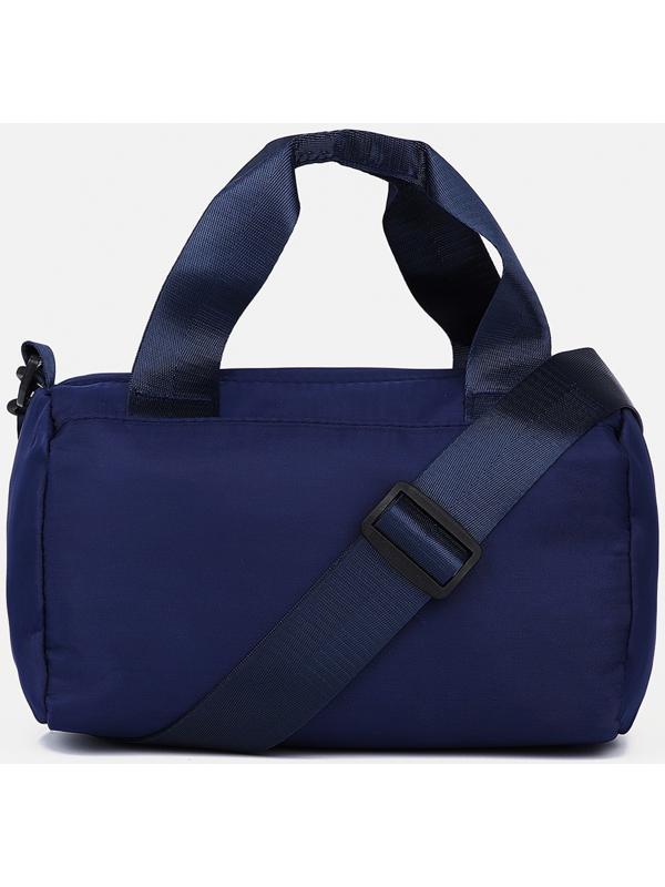 Сумка спортивная на молнии, наружный карман, цвет синий