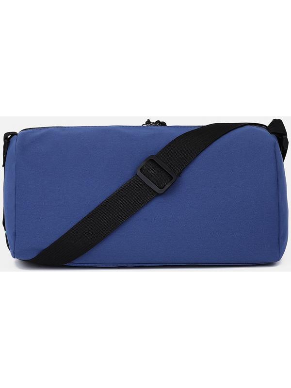 Сумка спортивная на молнии, наружный карман, цвет синий