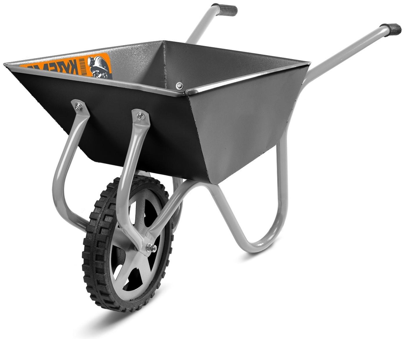 Тачка садово-строительная, одноколёсная: груз/п 240 кг, объём 120 л