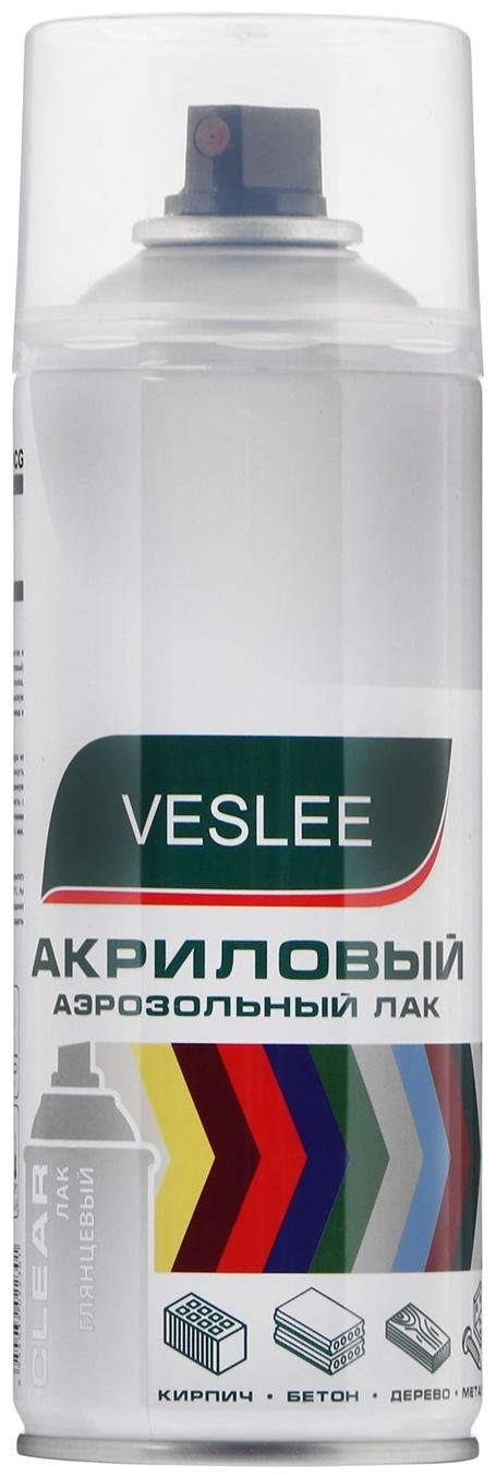 Аэрозольный лак Veslee, глянцевый, 520 мл