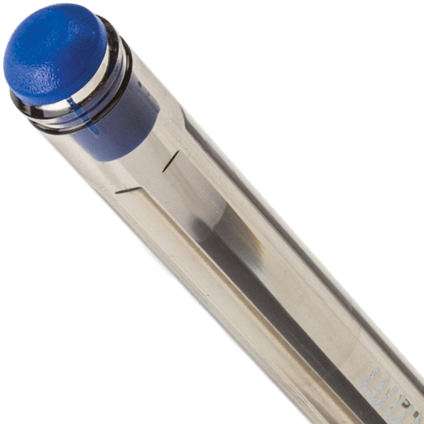 Ручка шариковая масляная Pensan My-Tech, узел-игла 0.7 мм, чернила синие + дисплей