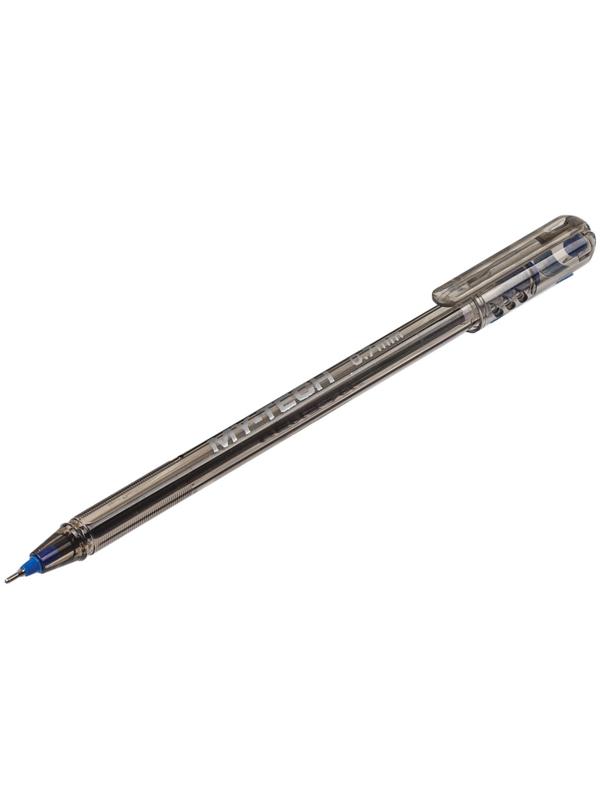 Ручка шариковая масляная Pensan My-Tech, узел-игла 0.7 мм, чернила синие + дисплей