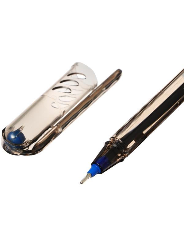 Ручка шариковая масляная Pensan My-Tech, узел-игла 0.7 мм, чернила синие + дисплей
