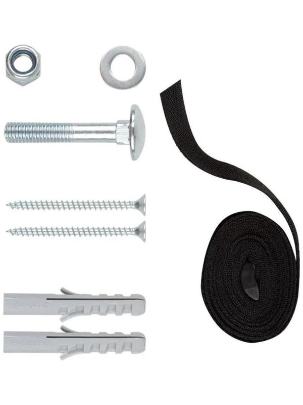 Полка Trone ТВ 30, для аудио-видео аппаратуры, до 25 кг, 298х325 мм, черная