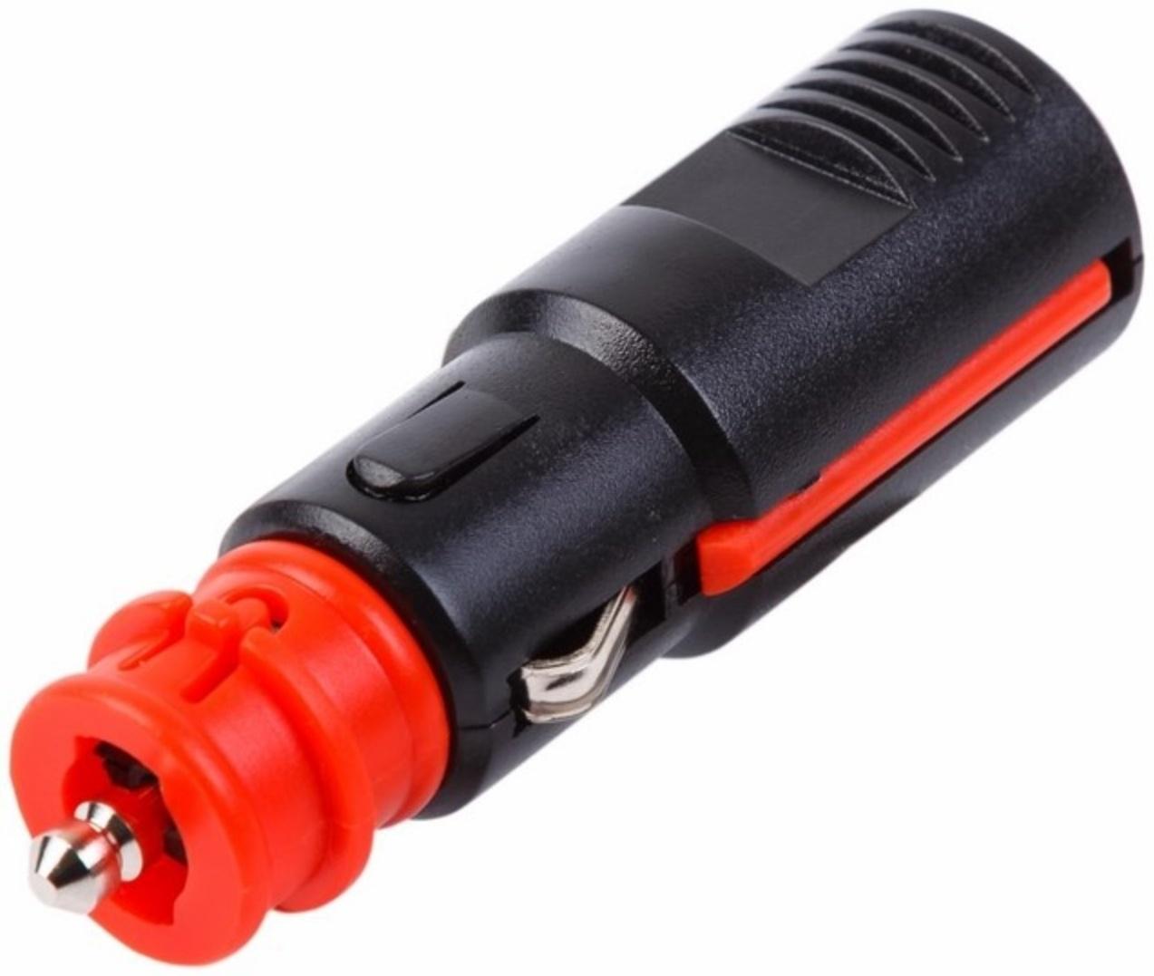 Штекер автоприкуривателя Rexant универсальный, с предохранителем, под винт