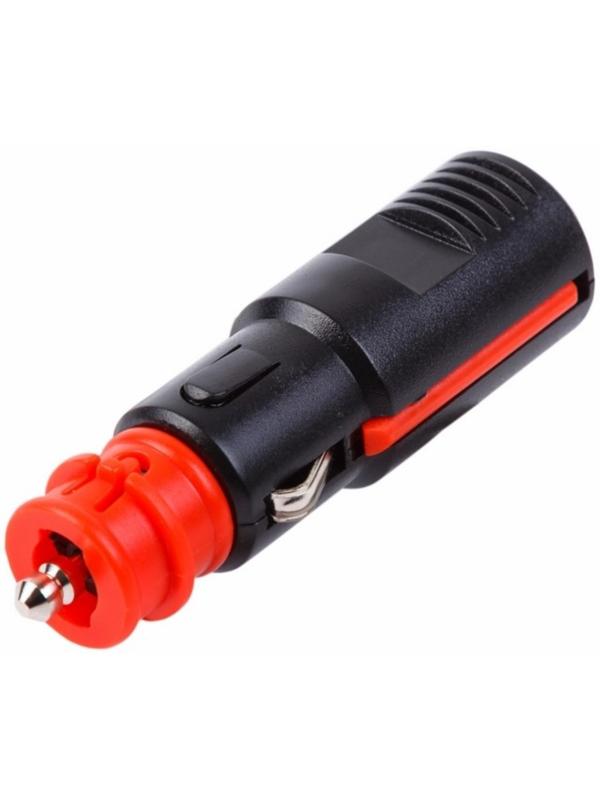 Штекер автоприкуривателя Rexant универсальный, с предохранителем, под винт