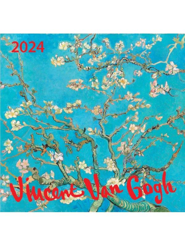Винсент Ван Гог. Календарь настенный на 2024 год, 17х17 см