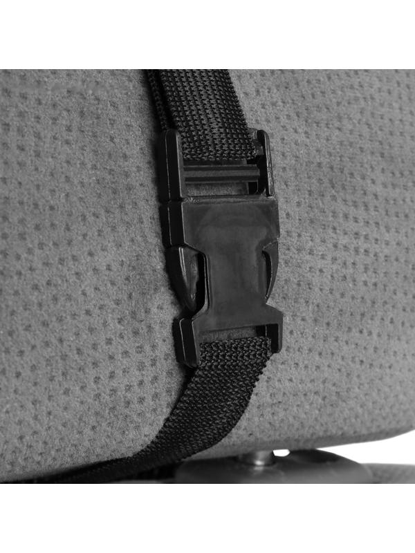 Накидка-массажер на сидение Nova Bright, с подголовником, темно-вишневая, 132 х 52 см