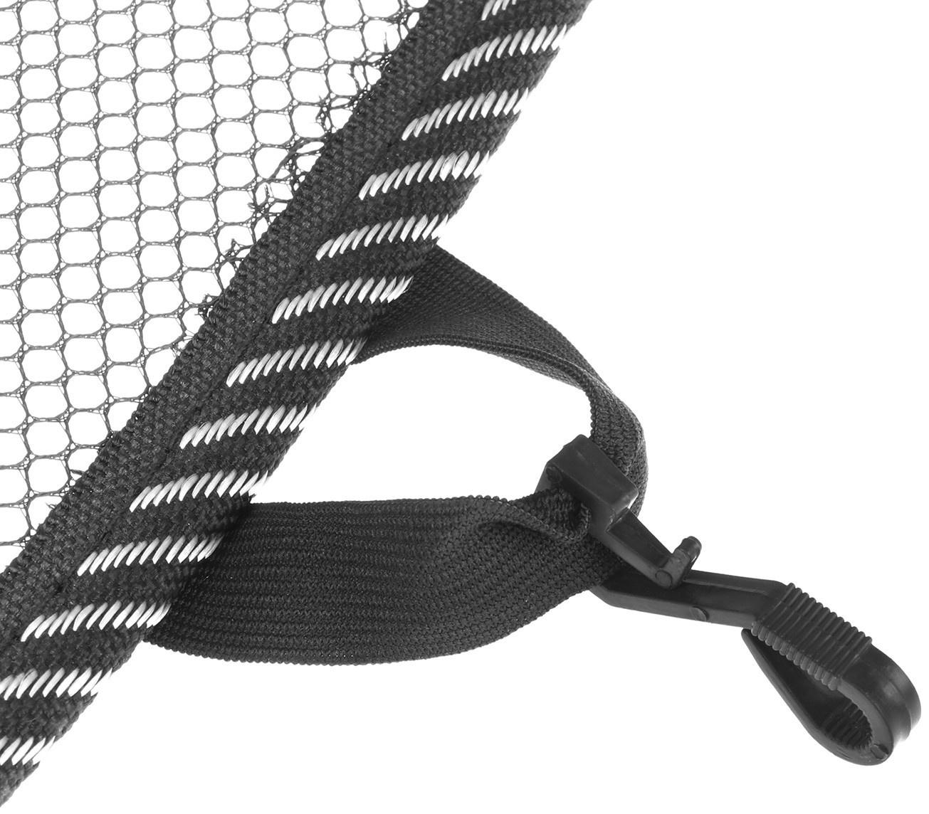 Накидка-массажер на сидение Nova Bright, с подголовником, черная, 132 х 52 см