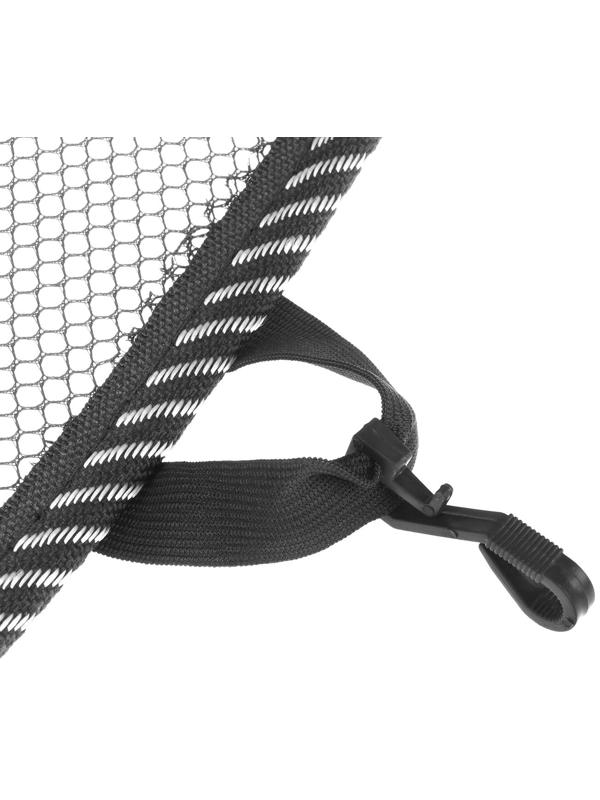 Накидка-массажер на сидение Nova Bright, с подголовником, черная, 132 х 52 см