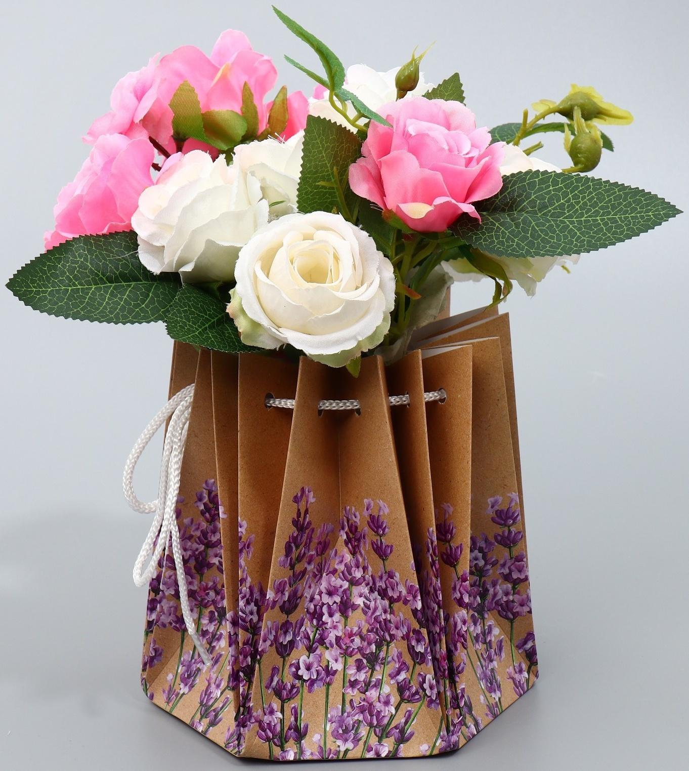 Аквабокс «Лаванда», 14.5 х 14.5 х 14.5 см