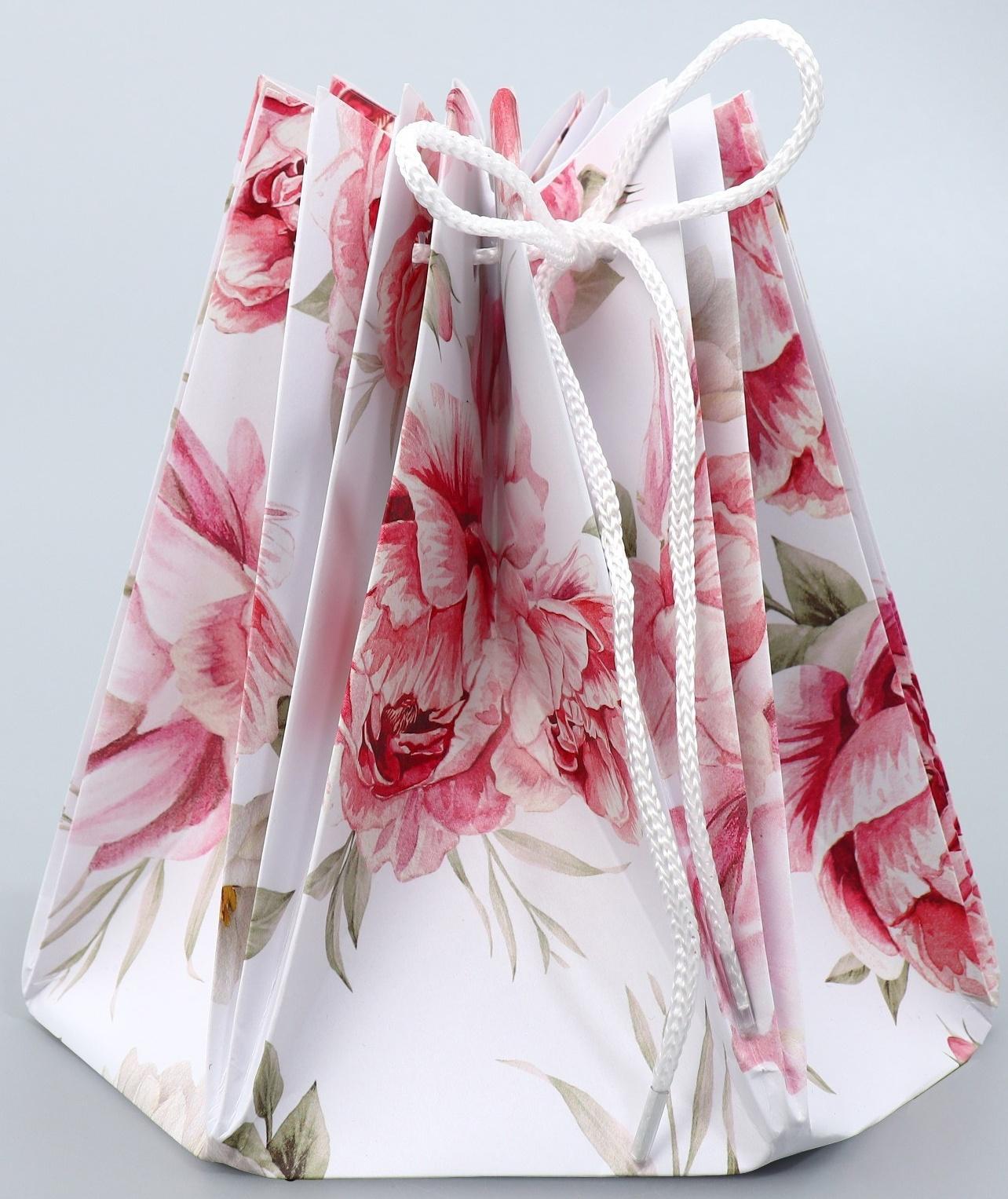 Аквабокс «Цветы», 16.5 х 16.5 х 16.5 см