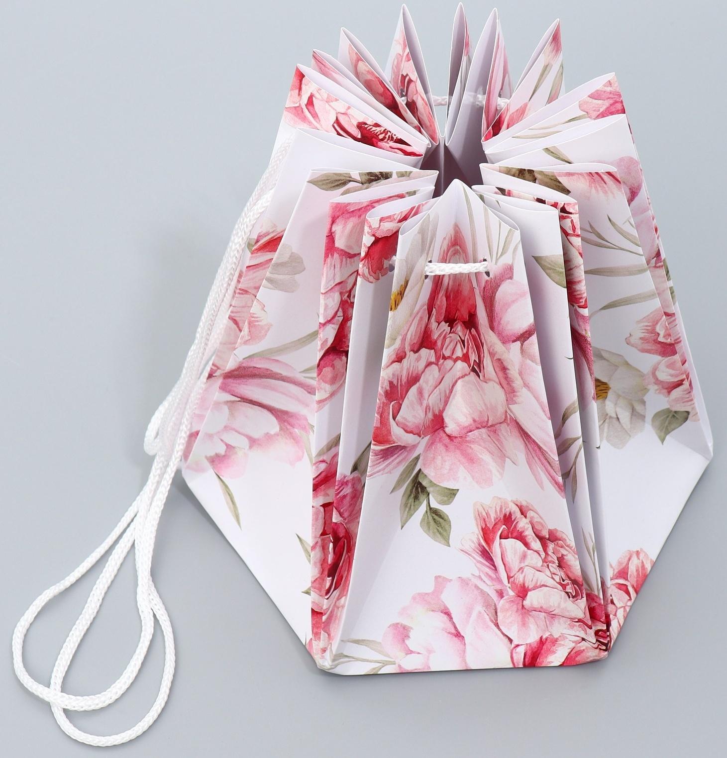 Аквабокс «Цветы», 16.5 х 16.5 х 16.5 см