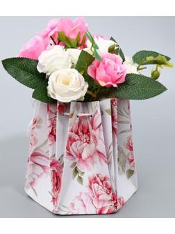 Аквабокс «Цветы», 16.5 х 16.5 х 16.5 см