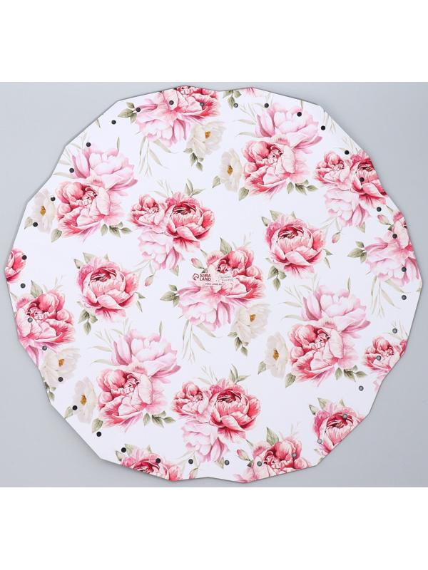 Аквабокс «Цветы», 16.5 х 16.5 х 16.5 см