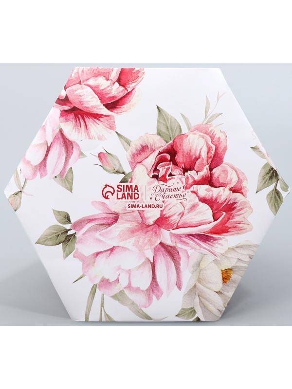 Аквабокс «Цветы», 16.5 х 16.5 х 16.5 см